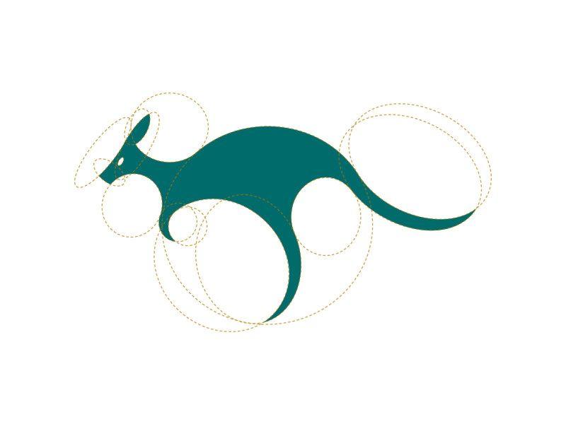 Green Kangaroo Logo - Kangaroo Logos