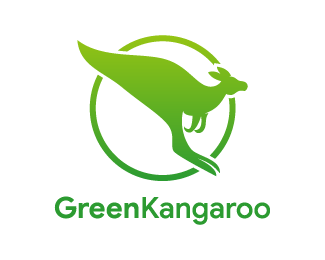 Green Kangaroo Logo - green kangaroo Designed