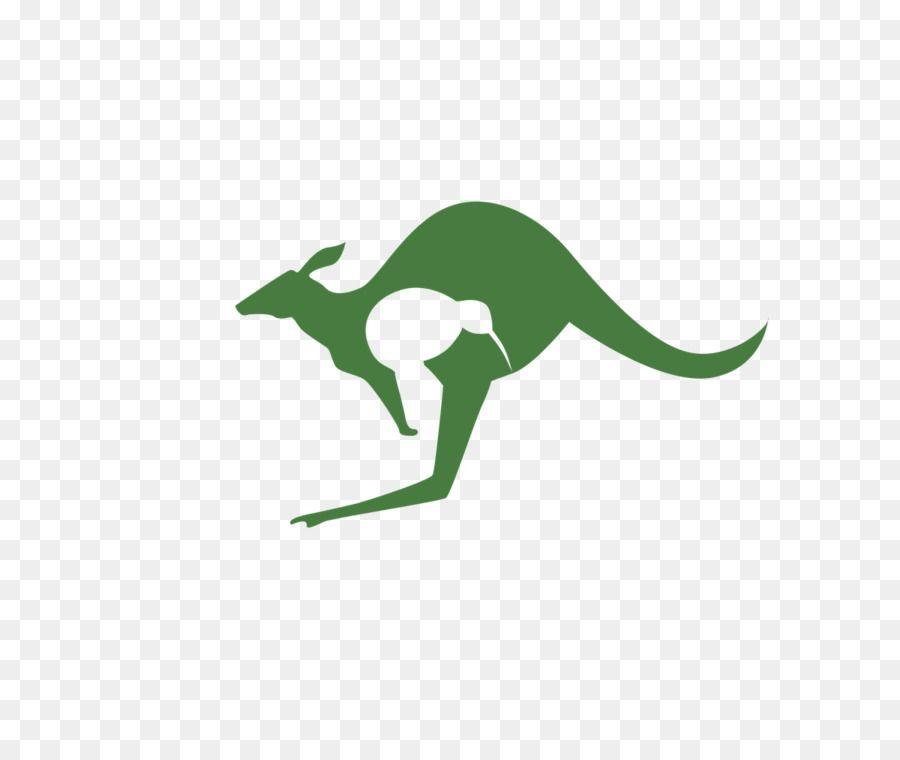 Green Kangaroo Logo - Clip art Kangaroo Illustration Logo Shutterstock png