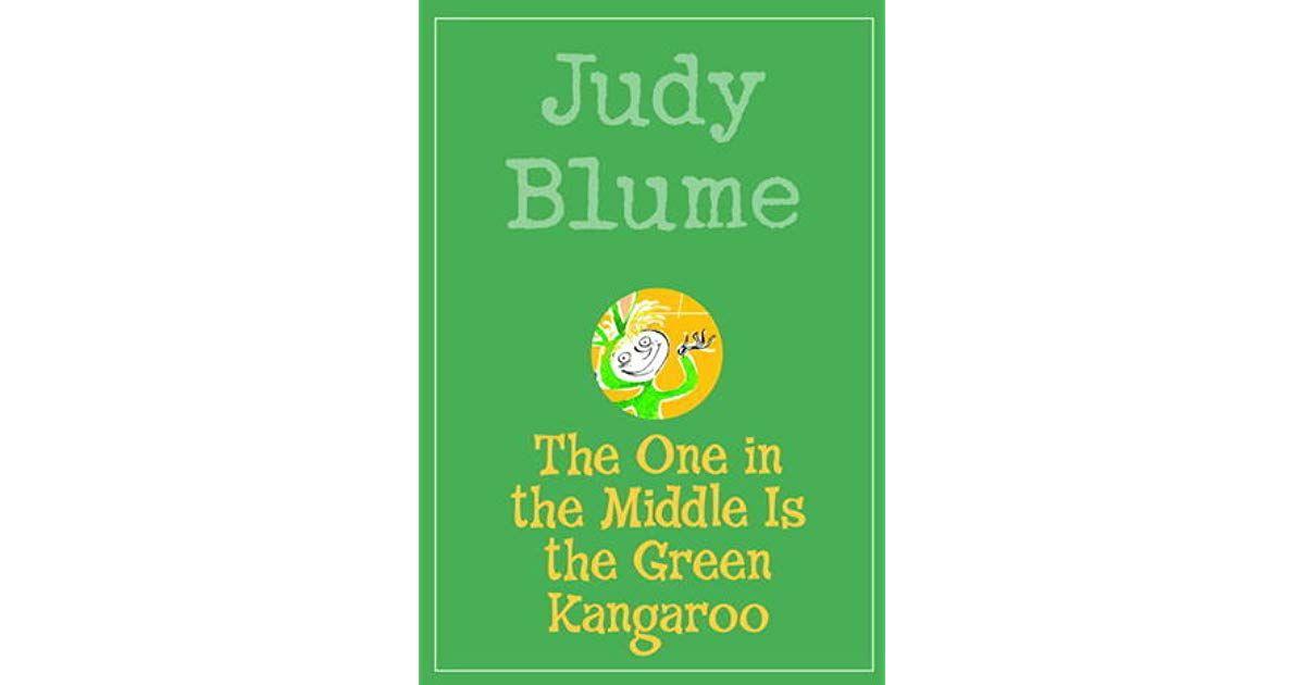 Green Kangaroo Logo - The One in the Middle Is the Green Kangaroo by Judy Blume