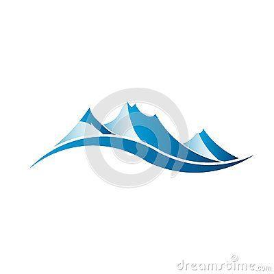 Mountain Wave Logo - Mountains wave logo | Logo Design | Pinterest | Waves logo, Logos ...