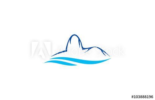 Mountain Wave Logo - mountain wave logo - Buy this stock vector and explore similar ...