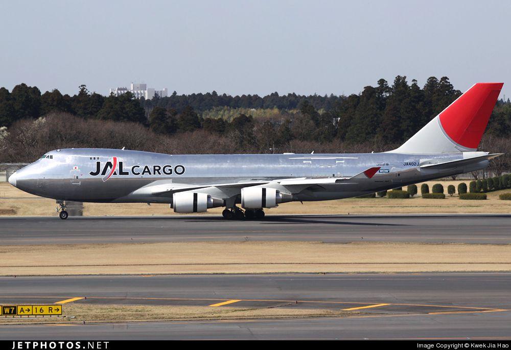 JAL Cargo Logo - JA402J | Boeing 747-446F(SCD) | JAL Cargo | Kwek Jia Hao | JetPhotos