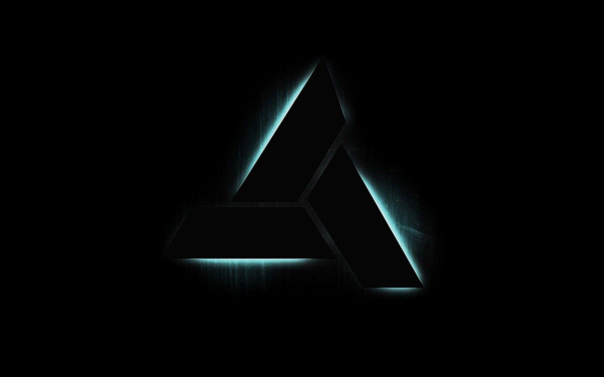 Triangle Game Logo - Assassins Creed, logos, triangle, black background wallpaper