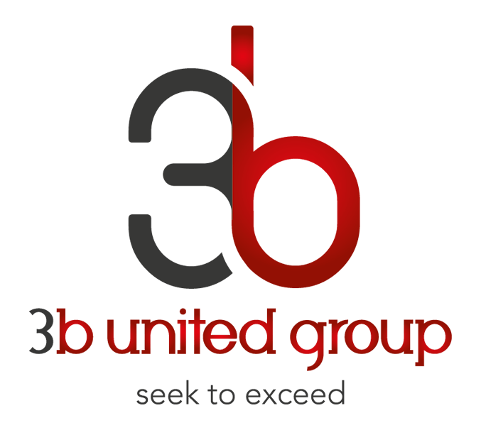 3 B Logo - 3B UNITED GROUP Events Construction & Management, Exhibition Stand