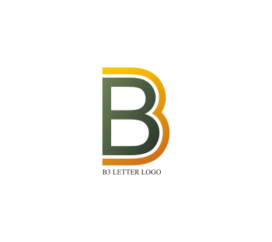 3 B Logo - B logo design png 3 PNG Image