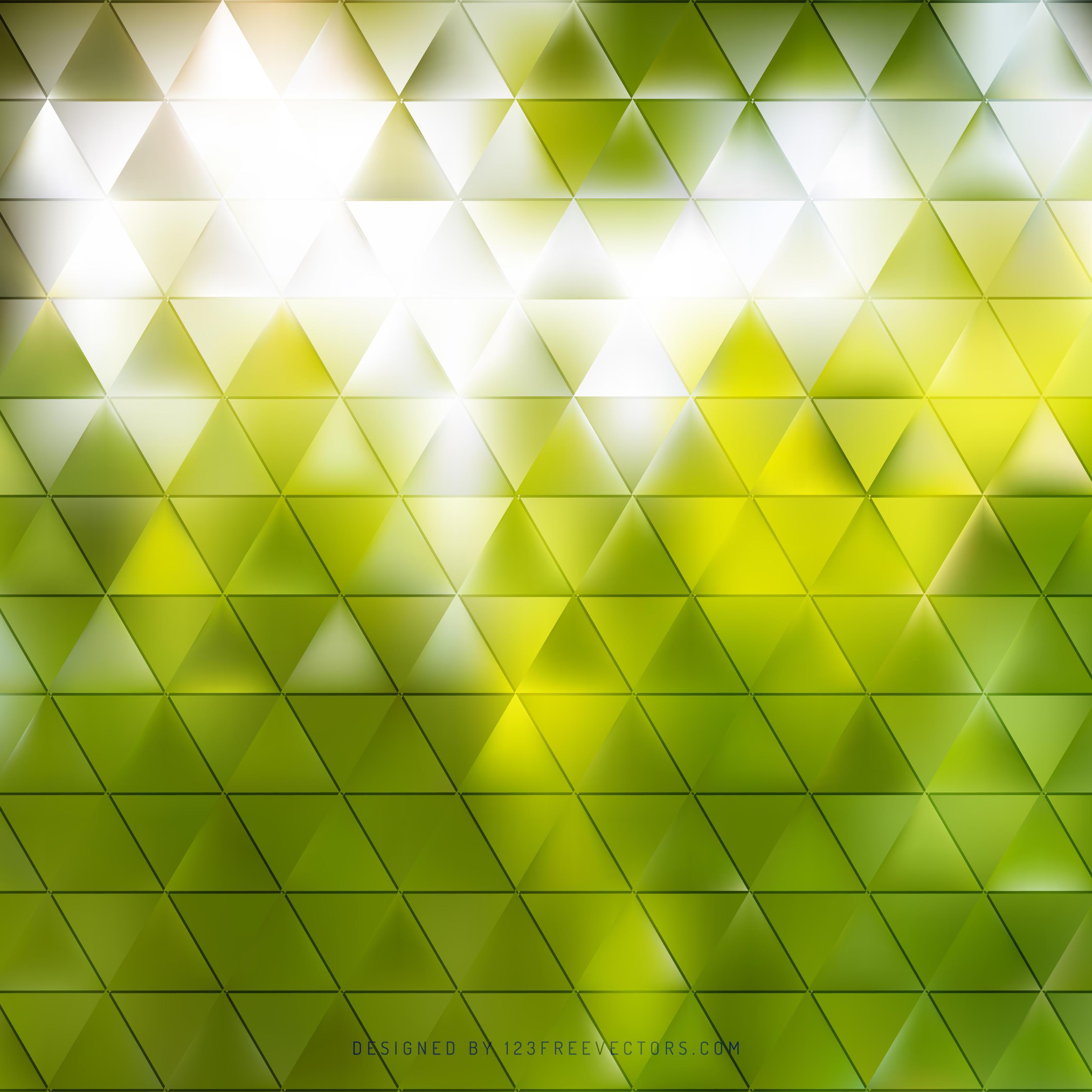 Yellow Green Triangle Logo - Abstract Yellow Green Triangle Background Illustrator