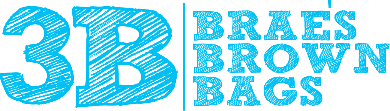 3 B Logo - 3b Braeden Brown Bag Logo
