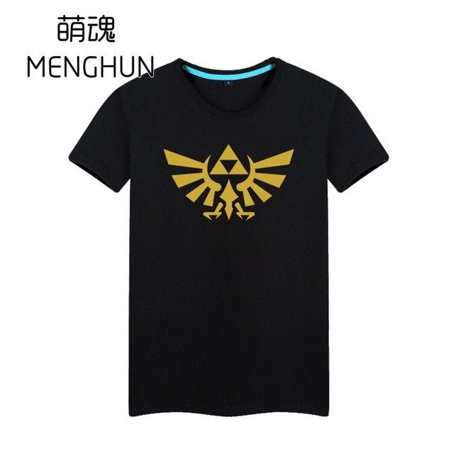 Triangle Game Logo - Hot game concept t shirt Legend of Zelda logo printing triangle ...