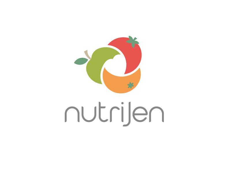 Nutrition Logo - Playful, Modern, Nutrition Logo Design for NutriJen by Ven Talon ...