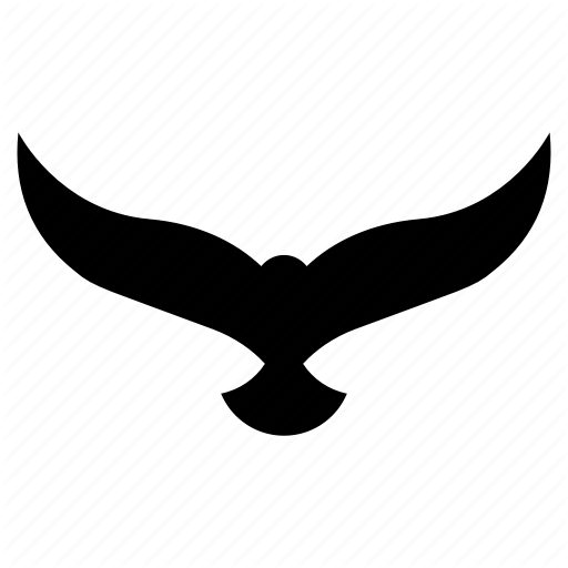Flying Eagle Logo - Eagle, eagle emblem, falcon, flying eagle, hawk icon