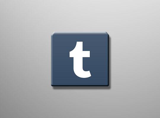 Tumblr App Logo - Tumblr App Logo , Icon Design