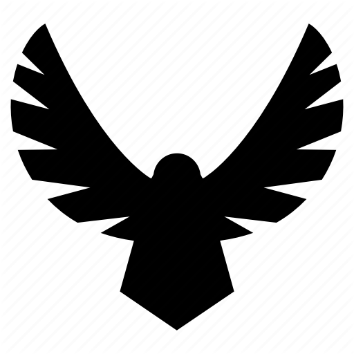 Flying Eagle Logo - Eagle, eagle logo, falcon, flying eagle, hawk icon