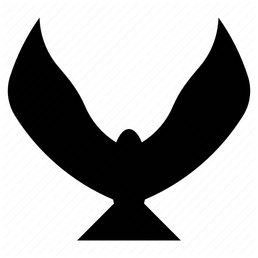 Flying Eagle Logo - Eagle, eagle logo, falcon, flying eagle, hawk icon