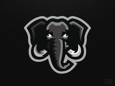 Elephant Sports Logo - Best Tuskers Mammoths Logos Image. Knight Logo, Sports Logos