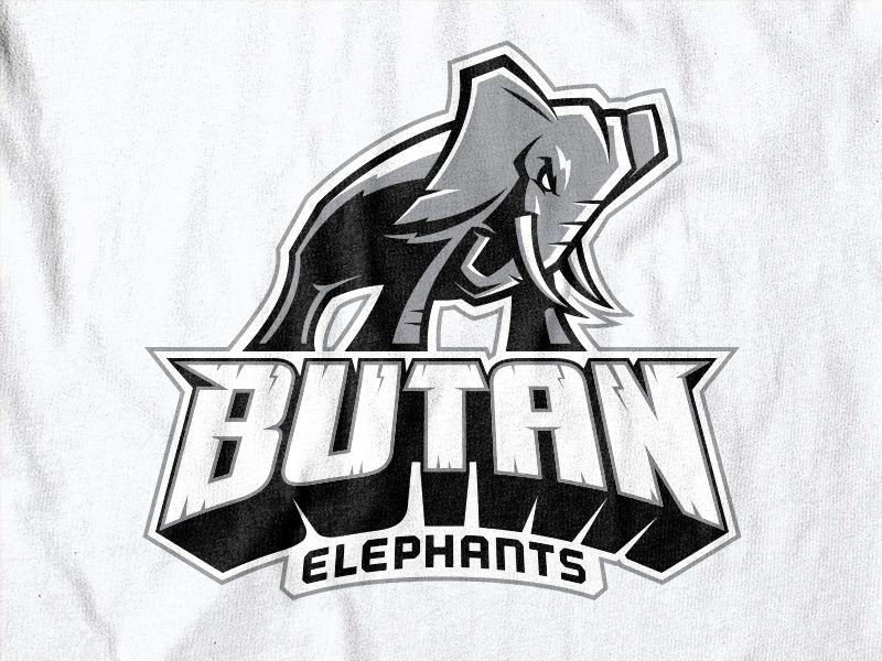 Elephant Sports Logo - Butan Elephants by Studio Kronk | Dribbble | Dribbble