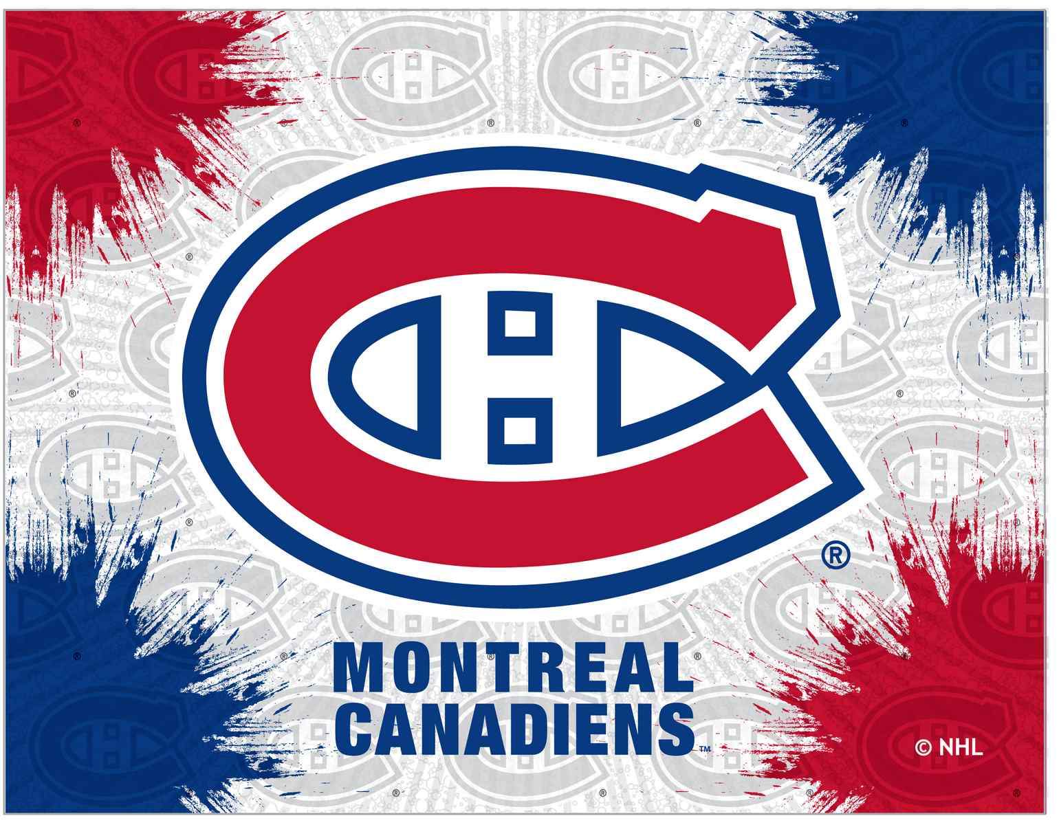 Canadiens Logo - Montreal Canadiens Canvas - Canadiens Logo Default Title