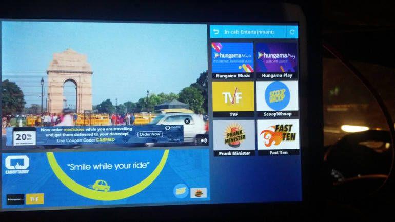 Brand of Entertainment Devices Logo - Pune Startup To Provide In Cab Entertainment For Uber In India
