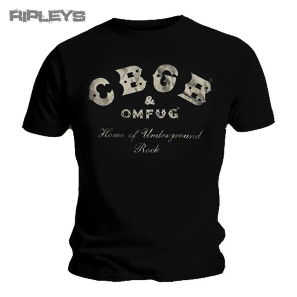 Underground Clothing Logo - Official T Shirt CBGB Punk Classic Logo Underground Rock All Sizes