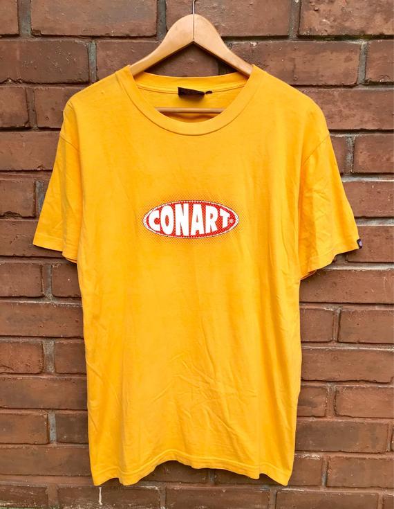 Underground Clothing Logo - Vintage 90s CONART 90s Underground Hip hop Brand Logo T Shirt