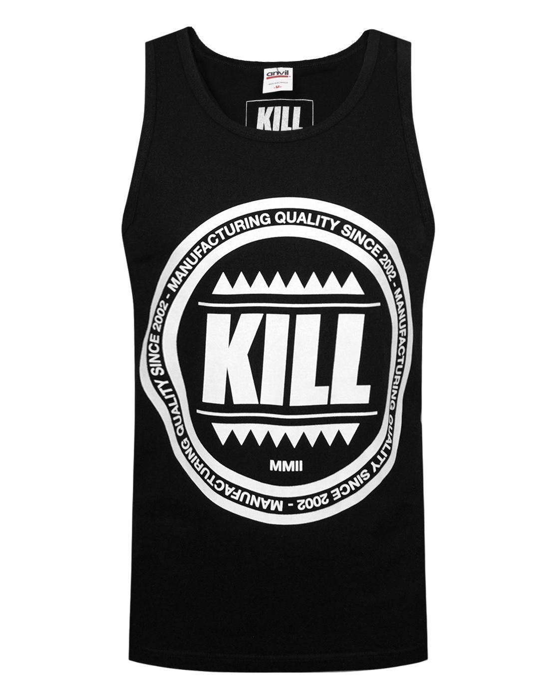 Underground Clothing Logo - Kill Brand Swag Logo Men's Vest
