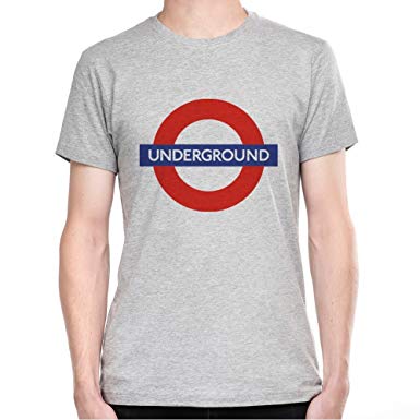 Underground Clothing Logo - London Underground Inspired Logo Men's T-Shirt - Medium: Amazon.co ...