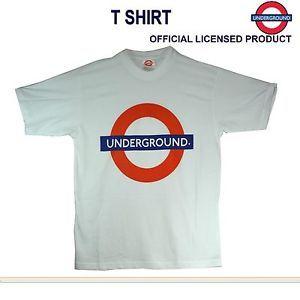 Underground Clothing Logo - London Underground Tube Metro Train Map designed T-Shirt British ...