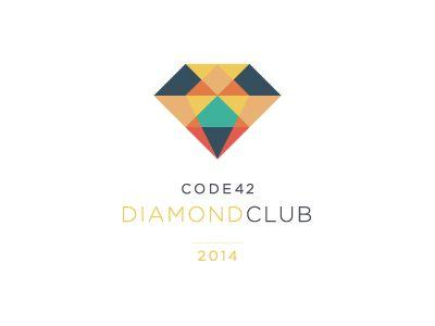 Diamond Club Logo - Diamond Club Logo by Caitlin Cave | Dribbble | Dribbble