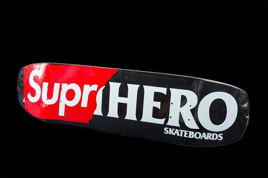 Supreme Skate Logo - SUPREME X ANTI-HERO SKATEBOARD DECK - Accessories