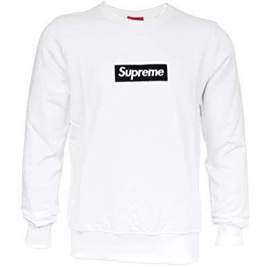 Supreme Skate Logo - Supreme Italia SUFE 1103 Men's Sweatshirt Pullover with Patch Logo ...