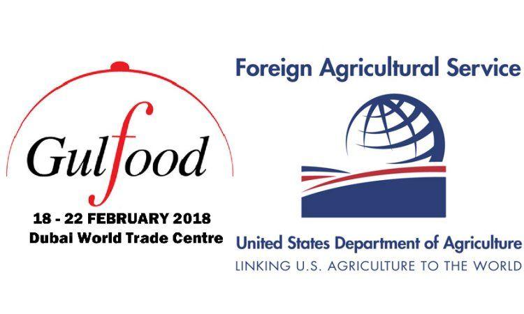 Foreign Food Logo - 750x450_Gulf Food Foreign Agriculture Service logo. U.S. Embassy