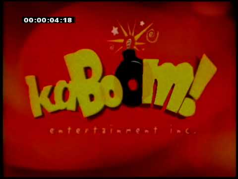 Kaboom Entertainment Logo - kaBoom! Entertainment (2000-2004, 1998 Prototype) - YouTube