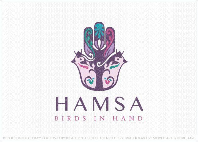 Bird Company Logo - Readymade Logos for Sale Hamsa Birds | Readymade Logos for Sale