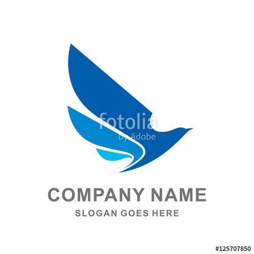 Bird Company Logo - Bird Flying Wild Freedom Business Company Stock Vector Logo Design ...