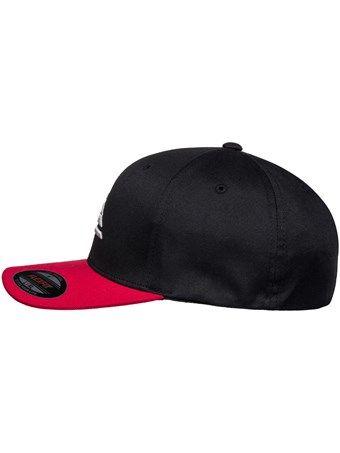 Wave and Red Mountain Logo - Lovely Quiksilver Red Mountain and Wave Curved Peak Flexfit Cap ...