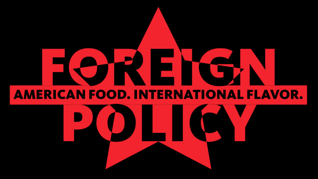Foreign Food Logo - FOREIGN POLICY FOOD TRUCK