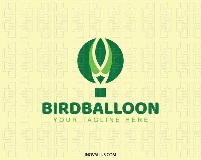 Bird Company Logo - Bird Balloon Logo Design | Inovalius