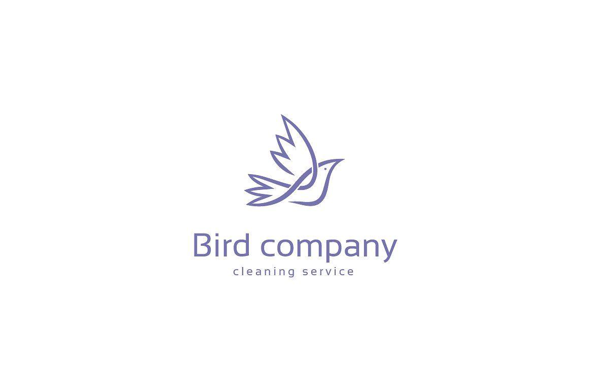 Bird Company Logo - Bird company logo ~ Logo Templates ~ Creative Market