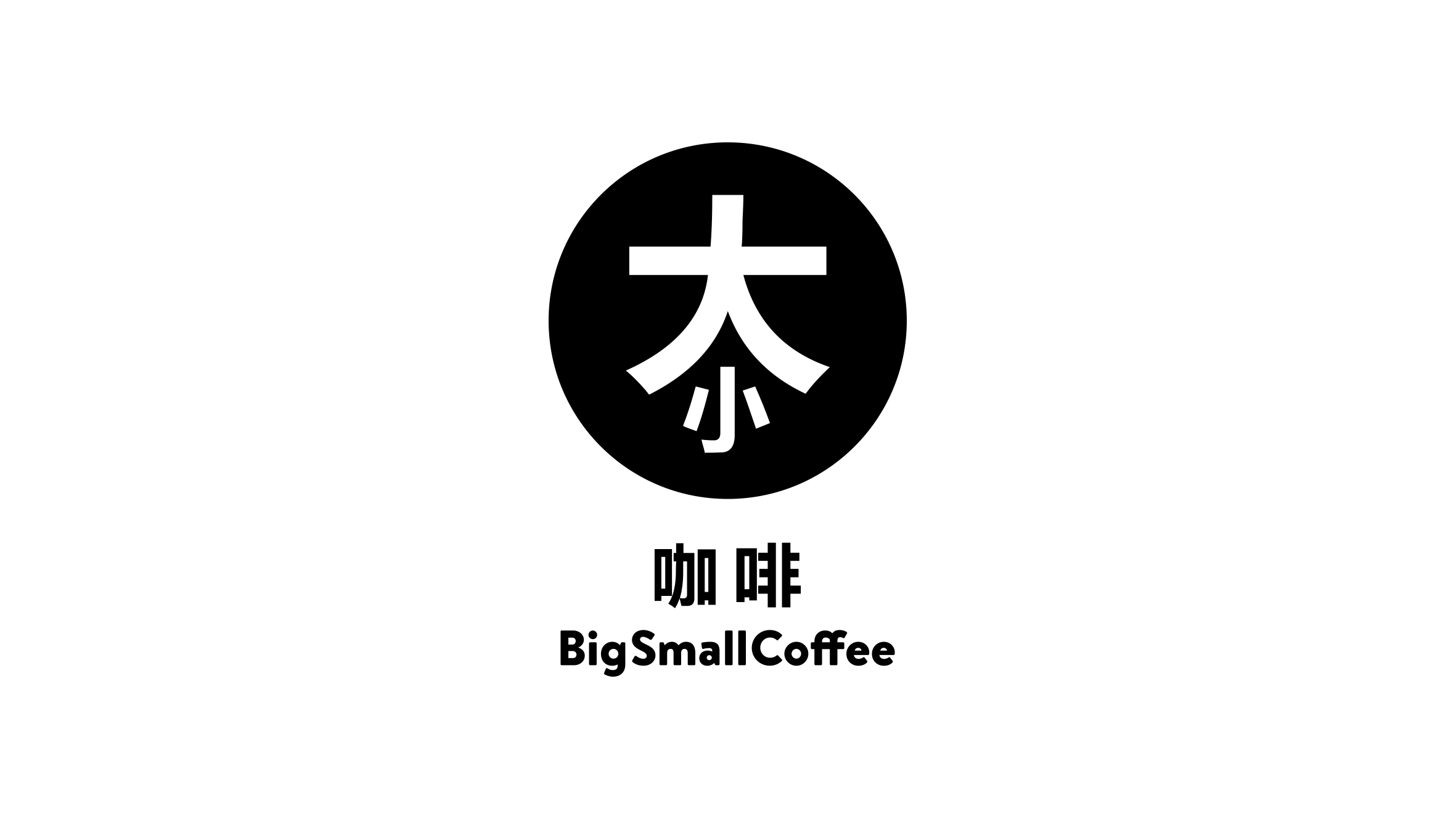 Small Meat Logo - BigSmall Coffee - Meat art direction and design