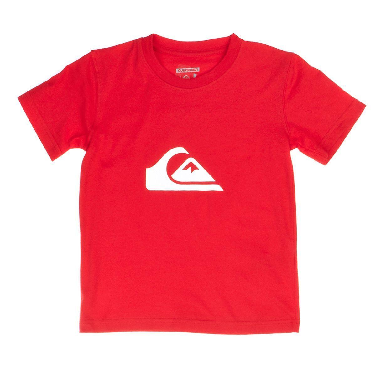Wave and Red Mountain Logo - Quiksilver Logo Mountain And Waves Toddler T Shirt Red. Free