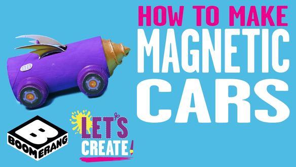Car Boomerang Logo - Wacky Races Magnetic Cars Click To Create!