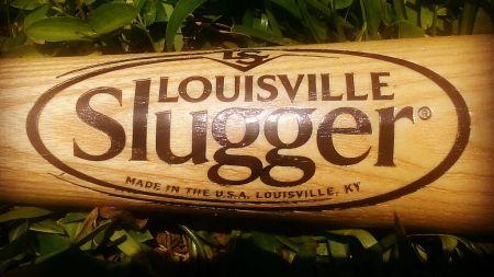 Louisville Slugger Bat Logo - REEL BATS - Limited Edition Commemorative Baseball Bats