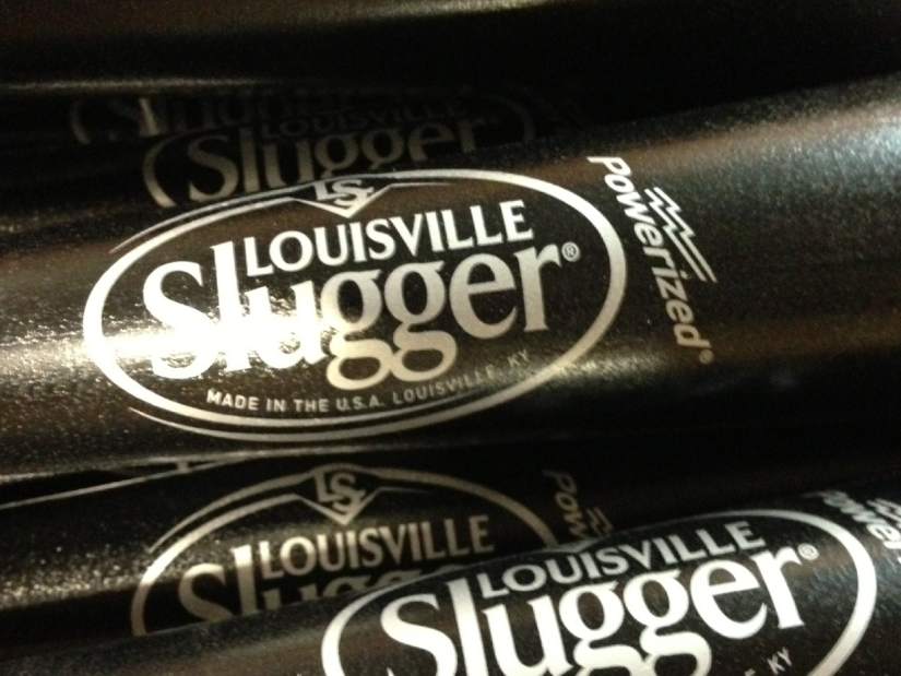 Louisville Slugger Bat Logo - Iconic Louisville Slugger bats get a makeover