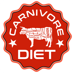 Small Meat Logo - Meat Heals Diet Carnivore Lifestyle Get healthier feel