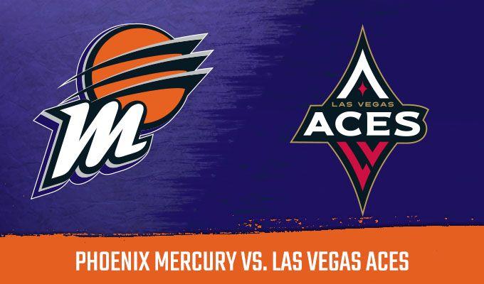 Las Vegas Aces Logo - Phoenix Mercury vs. Las Vegas Aces | Talking Stick Resort Arena