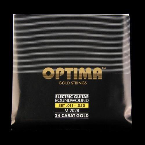 Gold Strings Logo - Optima Gold Electric Strings (Medium 11-50) > Accessories | The ...