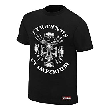 WWE the Authority Logo - WWE Triple H Monarch And Authority Authentic T Shirt: Amazon.co.uk