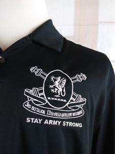 Nike Army Logo - Nike Golf Size Large L Dri Fit Men's Polo Shirt US Army Logo Black ...