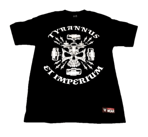 WWE the Authority Logo - Triple H HHH MONARCH AND AUTHORITY Black WWE Authentic T-Shirt ...
