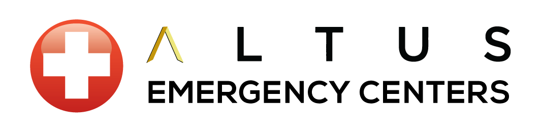 Yellow ER Logo - Altus Emergency Centers - Best Texas ER Open 24/7, No Lines